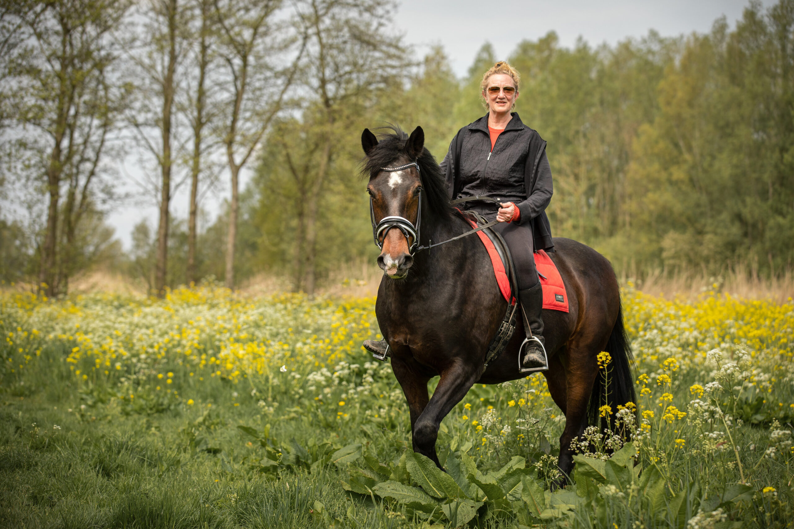 Martje en haar allerliefste paard Usmem